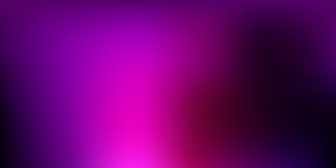 Dark Purple, Pink vector blurred background.