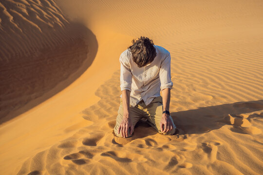 Men in desert hot sale