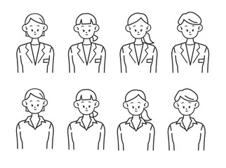 色んな女性 パターン