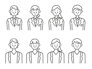 色んな女性 パターン