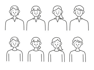 色んな女性 パターン