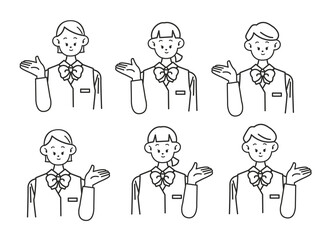 色んな女性 案内セット