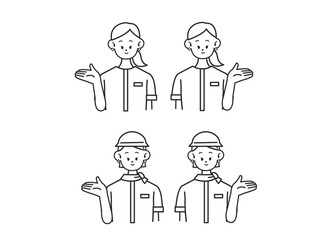 女性 表情セット