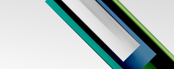 Color abstract lines trendy geometric background for business or technology presentation, internet poster or web brochure cover, wallpaper