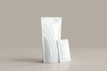 Plastic Pouch with Sachet