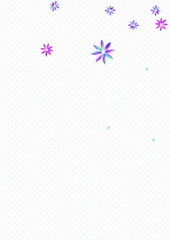 Obraz na płótnie Canvas Light Inflorescence Minimal Transparent Background. Rainbow Flower Texture. Graphic Blue and Pink Pattern. Holographic Petal Fluid Flyer.