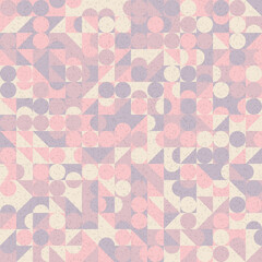 Abstract Geometric Pattern generative computational art illustration