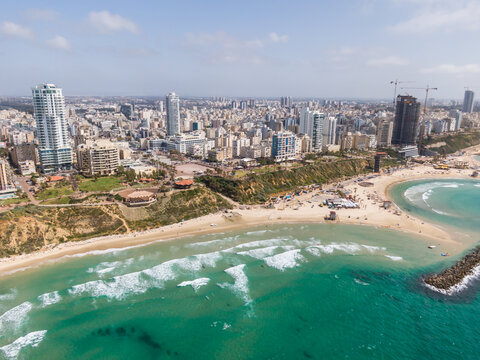 Netanya Israel - Looking at the world from a height