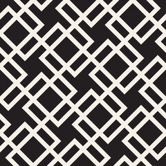 Vector seamless pattern. Modern stylish abstract texture. Repeating geometric tiles