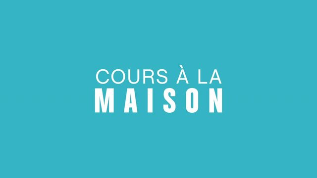 cours &agrave; la maison