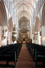 Die St. Petri Kirche in Buxtehude, Hansestadt, Niedersachsen, Deutschland, Europa --  
St. Petrie...