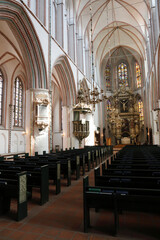 Die St. Petri Kirche in Buxtehude, Hansestadt, Niedersachsen, Deutschland, Europa --  
St. Petrie...