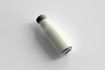 Beverage Bottle with Blank Label