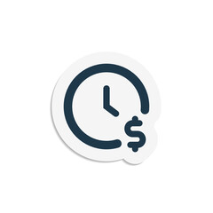 Time is Money - Sticker