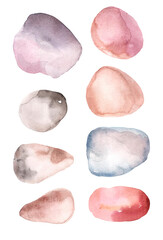 set of hand drawn bubbles