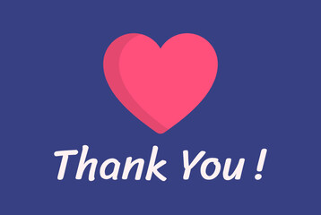 Thank you sign graphics vector.