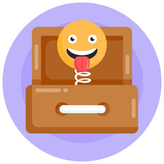 
An editable icon of fool box, premium download

