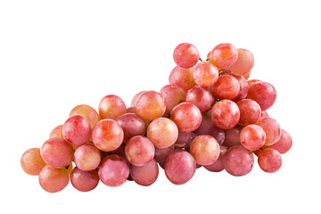 Grapes isolated on white background with clipping path