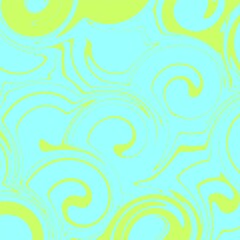 blue green color psychedelic fluid art abstract background concept design vector illustration