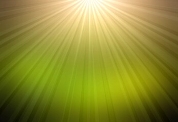 Glare green nature blur abstract background. Beams stripes pattern. Summer glow.