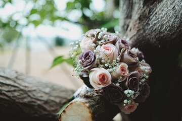 Ramo de novia. Ramo de flores. Complemento de boda