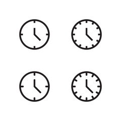 Clock icon for web sites and apps