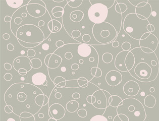 Abstract bubble  illustration, vector pattern