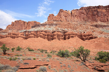 Capitol Reef National Park in Utah, USA