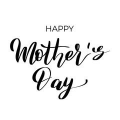 Abstract mother day calligraphy for celebration design. Vector illustration design. Celebration vector background. Hand lettering calligraphy. Abstract banner.