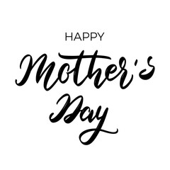 Abstract mother day calligraphy for celebration design. Vector illustration design. Celebration vector background. Hand lettering calligraphy. Abstract banner.