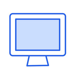 イラスト素材：パソコン　インターネット