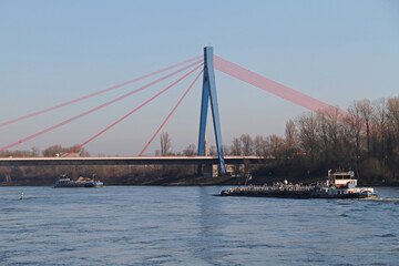 Obraz premium Salierbrücke Speyer