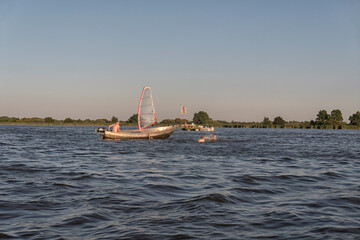Having fun in the water