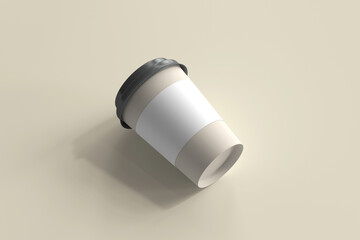 Medium Size Paper Coffee Cup