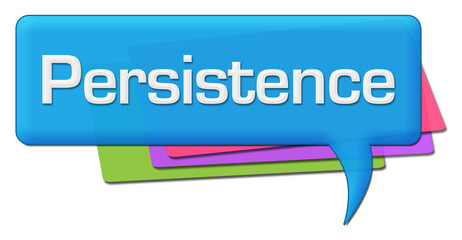 Persistence Colorful Comment Symbol 