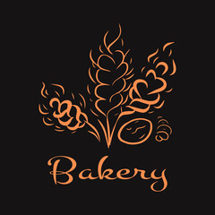 Bakery linear logo 
