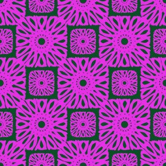 seamless pattern with flowers design