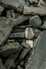 Solid granite stones background and texture for design