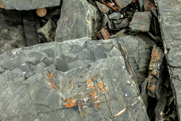 Solid granite stones background and texture for design