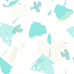 Terrazzo seamless pattern. Pastel  venetian