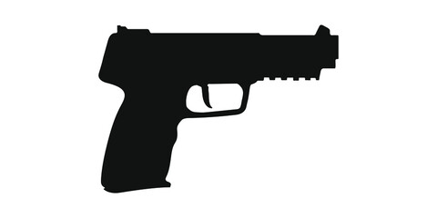 pistol silhouette 