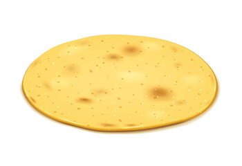 Corn tortilla for taco and burrito.