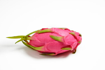 Pitaya - an exotic low-calorie nutrient-dense fruit with high amount of fiber and magnesium. Single...