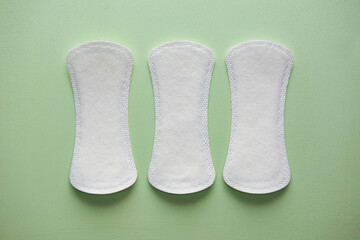 daily panty liners on a pink background.