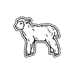 羊のイラスト