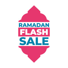 Social media post Ramadan discount template, Editable vector illustration., Ramadan sale social media post template banners ad. suitable for web promotion