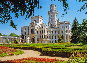Fototapeta premium Castle Hluboka, Czech Republic