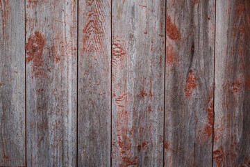 Old painted wood wall. Vintage wood background