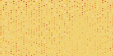Light orange vector backdrop with dots.