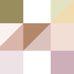 Fototapeta premium Abstract color Low-Polygones Generative Art background illustration